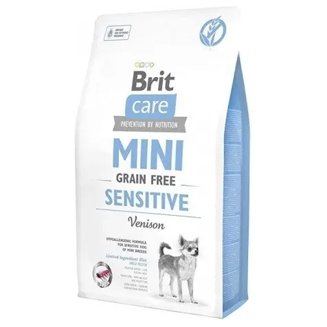 Brit Care Grain Free Raza Mini Sensible Venado 2 Kg - 1