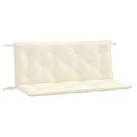 vidaXL Cojines banco jardín 2 uds tela Oxford 120x50x7 cm Color Antracita,  Gris,  Crema y mas Cojín Decorativo de Asiento Cojines de muebles de salon - details 4