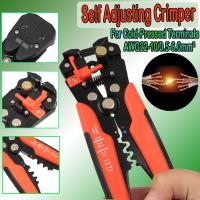 Alicate De Amoldeo Multifuncional 1PC AWG22-10/0.5-6.0mm² Cortador De Alambre Adecuado Para Terminales Comprimidos Fríos - details 8