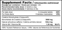 Perfect Nutrition - Creatina Cre4form - 120 tabletas - details 1