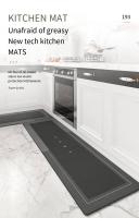 Alfombra Antideslizante De Diatomeas Absorbente Para Cocina Y Baño Alfombra Lavable Para Piso Con Diseño Impreso Resistente Al Desvanecimiento Para Adultos - details 0
