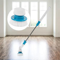 Cepillo De Limpieza Eléctrico Con Varilla Telescopio Cepillo Giratorio Para Cocina Y Baño Herramientas De Limpieza Doméstica - details 8