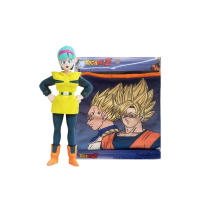 dragon ball ,sheron,bluma,goku, braga de cuello ,regalo,invierno ,braga cuello con figuras dragon ball ,bulma ,KRILLIN_FIGURA PVC,MARUKATSU - details 5