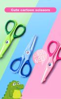Tijeras De Estudiante Lindas Y Divertidas Para Niños Deli Para Manualidades Y Papel Portátiles Suministros Escolares - details 0