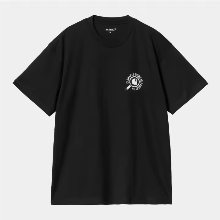Camiseta Negra Carhartt Inspector T-Shirt Black - 1
