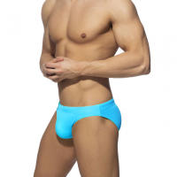 Bragas De Natación Para Hombres Sexy Sólido Low-Waist Con Empuñadura Y Acolchado Shorts De Playa Surfismo Baño Deportivo De Polyester Y Spandex - details 26