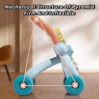 Juguetes Para Bebés Paseadores De Caminar Temprano Aprendizaje De Sentarse Y Estar De Pie Anti-Rodlear Multifuncional Actividad Paseador Para Bebés Recién Nacidos - details 1