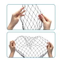 LILI HOME Red de Seguridad para Mascotas Reforzada con Alambre de Acero (Blanco y Negro) diseñada especialmente para gatos y otras mascotas curiosas. Esta red combina materiales de alta resistencia y tecnología avanzada para ofrecer una protección durader - details 4