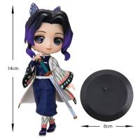 Figura De Anime Demon Slayer 13-15cm Nezuko Tanjirou Zenitsu Inosuke Kyoujurou Giyuu Qposket PVC Juguete Modelo Para Niños Regalo - details 15