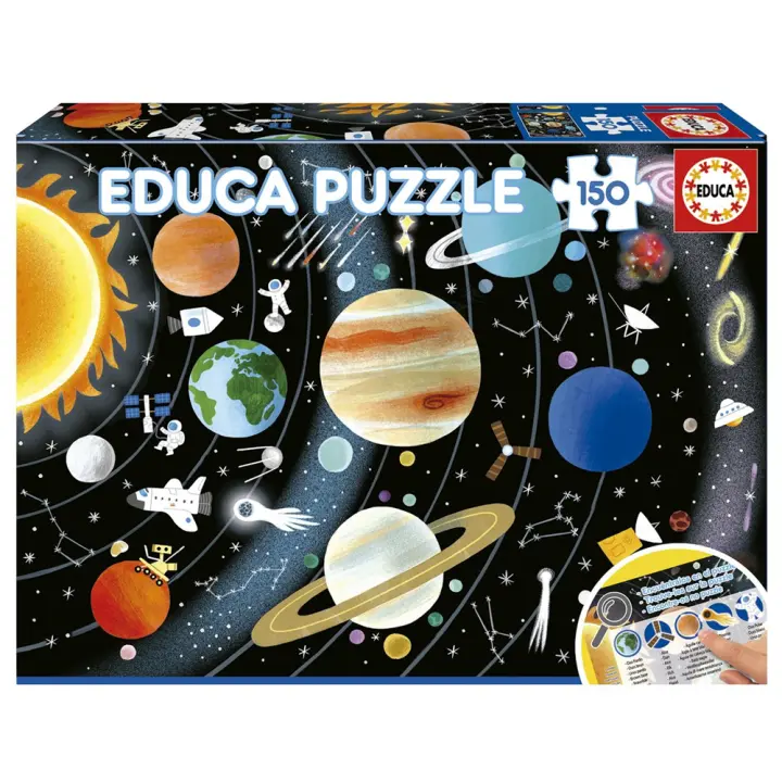 Puzzle 150 piezas Sistema Solar (Educa 19584) - 1