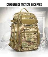 Mochila Táctica De 1000D Para Caza Y Camping Con Sistema De Carretel Externo Y Malla De Resina Para Hiking Y Viajes Unisex - details 0