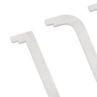 Juego De 4 Piezas De Herramientas De Desbloqueo De Cepillo De Acero Inoxidable Con Dientes Para Reparación De Bomberos - details 0