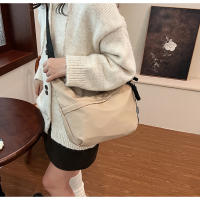 Bolso Transversal De Oxford Popular 2025 Para Mujer Y Hombre Color Sólido Con Cierre De Cremallera Bolso De Hombro Casual Para Estudiantes Y Commutadores - details 10