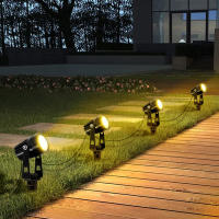 Luces De Paisaje LED 12W Bajo Voltaje Impermeables Para Jardín Camino Luz De Pared Árbol Bandera Spotlampara De Césped Con Transformador - details 7