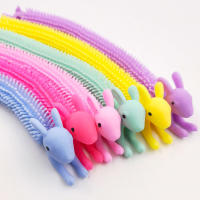Juguetes Antiestrés De Unicorns Stretch String TPR Rope Alivio De Estrés Y Ventilación Para Autismo Juguetes Interactivos Divertidos Para Niños Y Adultos - details 4