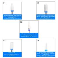 Juego De 5 Piezas De Brocas De Uñas De Cerámica Para Máquina Eléctrica Herramientas De Manicura Y Pedicura Accesorios De Uñas - details 3