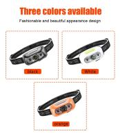 Linterna Frontal LED Recargable Mini Con Sensor Torch De Mano Para Camping Y Búsqueda De Emergencias Fuente De Luz Potente USB - details 24
