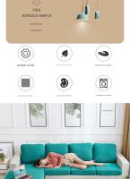 Funda protectora del sofá, cubierta del cojín del asiento, acolchada para la espalda, Jacquard de Manga elástica, sólida，Fundas Sofa Elasticas - details 9