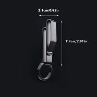 Gancho De Cinturón De Acero Inoxidable Para Llaves De Coche Clip De Llave Molle Herramientas De Exterior Correa De Bolsa - details 12
