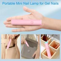 Lámpara Portátil Para Uñas Mini Secado Rápido USB Secadora De Uñas LED UV Mini Flashlight Pen Máquina De Secado De Polvos De Uñas - details 7