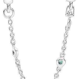 Pandora Moments Cadena de seuridad y clips en Plata DE LA - 1
