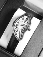 Reloj De Cuarzo Medieival Alien 2025 Para Hombres Y Mujeres Con Correa De Cuero Diseño Avanzado Y2K Reloj De Moda Con Movimiento De Cuarzo - details 0