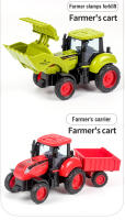 Juguete De Modelos De Maquinaria De Ingeniería Para Niños Autobús De Jardín Simulación Tractor De Agricultor Con Acción Retroactiva Regalo De Cumpleaños Para Niño - details 5