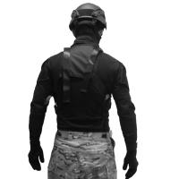 Chaleco Táctico TAK YIYING De Nylon Militar Negro Para Hombres Bolsa De Pecho Estilo De Caza Origine Guangdong China - details 5
