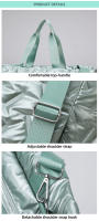 Bolso De Gimnasio Para Mujer Impermeable Grande Capacidad Con Separación Seco-Húmedo Bolsa De Yoga Portátil Para Entrenamiento Fitness - details 14