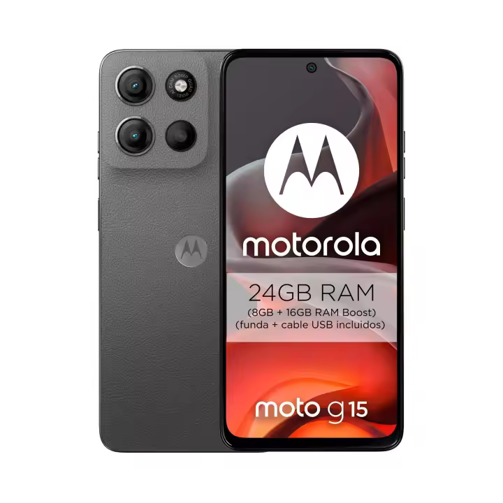 motorola moto G15 4G / 4+128GB / 8+128GB / 8+256GB / 8+512GB / 6.72" Full FHD+ - 1