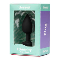 DIVERSUAL ETHERNITY PLUG ANAL TALLA L ENGARZADO CORAZÓN JUGUETES SEXUALES - details 2
