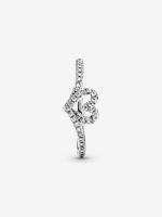 Pandora - Anillo de Corazón con brillante espoleta-Plata de Lei - details 4