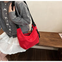 Bolso Transversal De Oxford Popular 2025 Para Mujer Y Hombre Color Sólido Con Cierre De Cremallera Bolso De Hombro Casual Para Estudiantes Y Commutadores - details 11