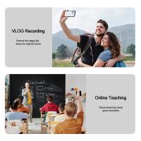 Micrófono Lavalier Inalámbrico Portátil Para Streaming En Vivo YouTube TikTok Facebook Live Con Reducción De Ruido Para iPhone Android - details 5