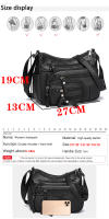 Bolso De Hombro Para Mujer De Cuero Suave Con Múltiples Bolsillos Lujo Casual Bolso De Mano Diseñador Bolso Cruzado De 2024 - details 2
