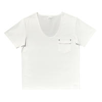 Camiseta De Verano Para Hombre Estilo Slim Fit Cuello U Color Sólido Casual Versátil Camisa Henry Manga Corta Moda 2025 - details 17