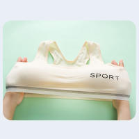 Sujetador Deportivo Para Mujer Shockproof Sexy Alta Intensidad Yoga Running Gimnasio Algodón Underwear Moda Sujetador - details 7