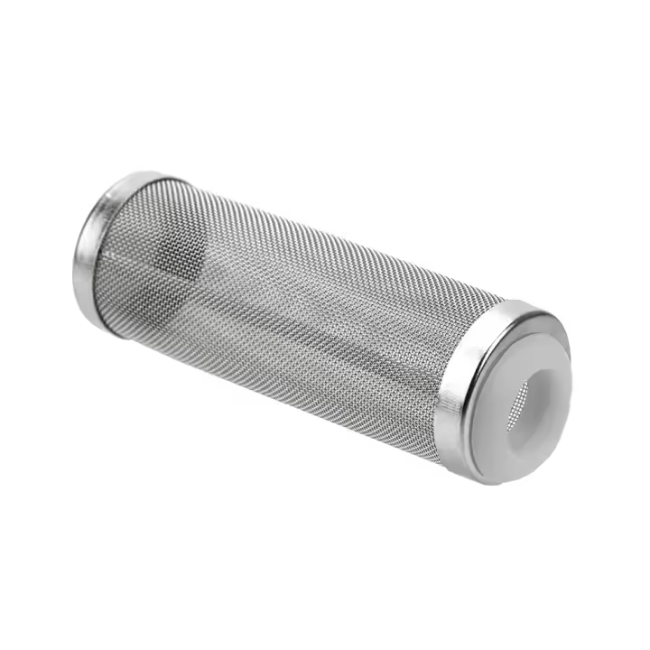 1PC Funda Protectora De Entrada De Agua En Acero Inoxidable Para Filtro De Acuario Y Tanque De Peces Pantalla De Filtro De Entrada - 1