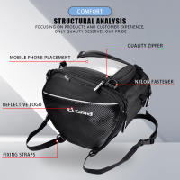 Bolsa De Tanque Universal Para Motocicleta Yamaha X-Max T-MAX N-MAX C400X GT C650GT Bolsa De Almacenamiento Y Herramientas Bolsa De Sillín Trasero De Alta Densidad Poliéster 900D - details 16