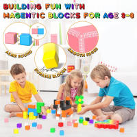 Bloques Magnéticos De Construcción Educativos STEM Montessori Sensación Para Niños Mayores De 3 Años Niños Y Niñas Juguetes Magnéticos - details 0