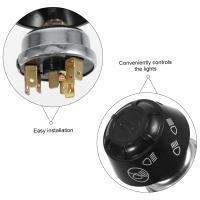 Interruptor Universal Para Camión Excavadora Tractor Con Bocina Y Luz De 3 Posiciones Redondas Control De Luz Interior ABS Universal Para Maquinaria Agrícola Y Construcción - details 2
