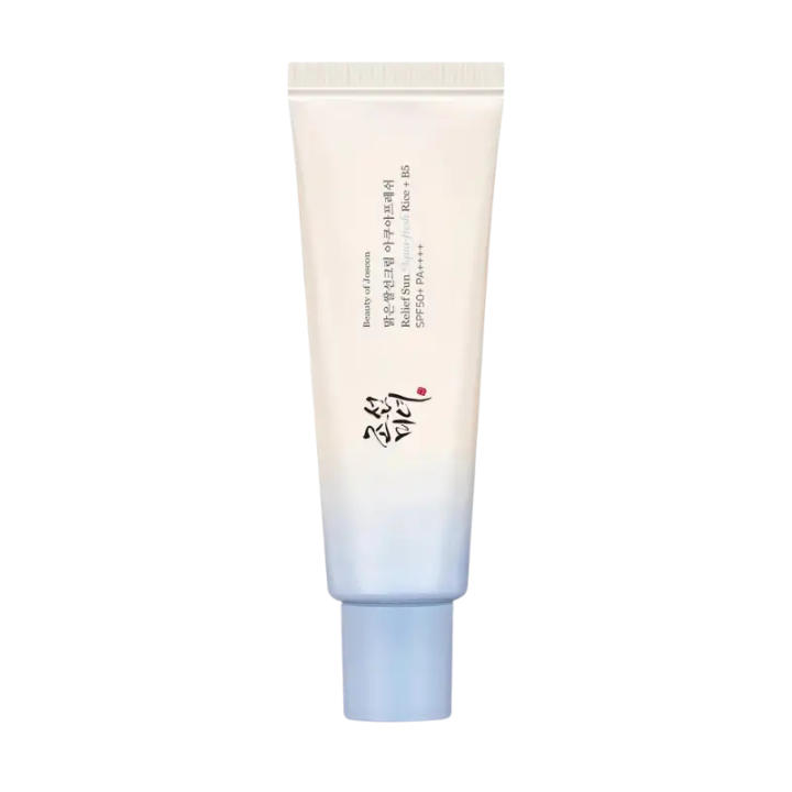 BEAUTY OF JOSEON RELIEF SUN AQUA FRESH RICE + B5 (SPF50+ PA++++) 50 ML — oferta en Miravia