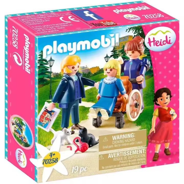 Clara, Padre y Srta Rottenmeier  70258 PLAYMOBIL - 1