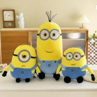 Almohada De Peluche Minion 30CM Color Amarillo Personaje De Película Suave Y Durable Regalo Ideal Para Cumpleaños De Niños - details 1