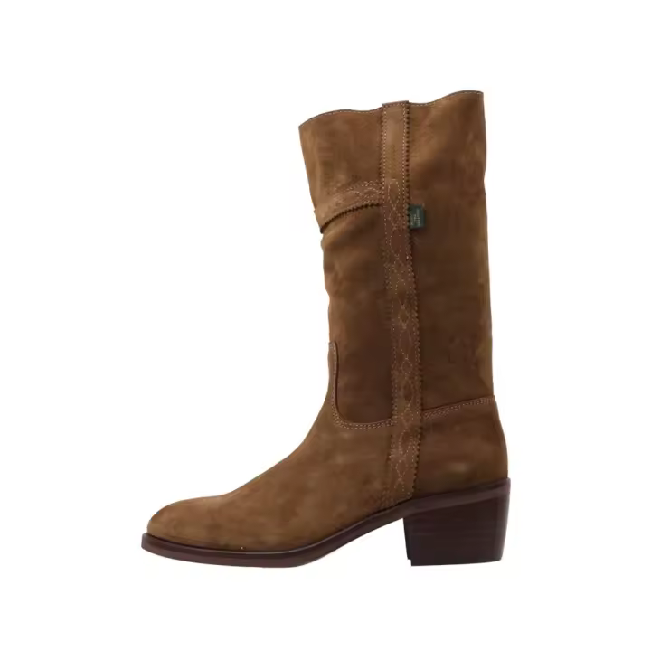 DAKOTA BOOTS 476 BOTA PLANA MEDIA CAÑA Mujer Camel Modelo 476 - 1