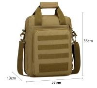 Bolsa De Hombro Táctica Para Hombres Impermeable Con Sistema Molle Para Senderismo Caza Pesca Viaje Bolsa De Pecho Deportes Camping - details 4