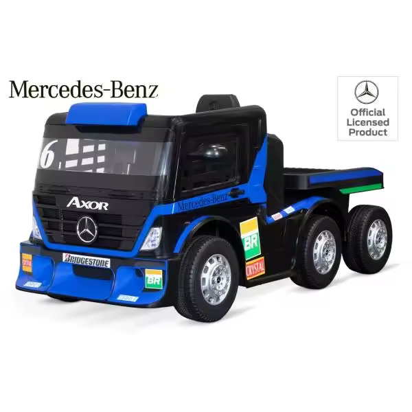 Licencia coche eléctrico infantil Ford Ranger Monster Truck pintado 4x 45W 2x 12V 2.4G SUV todoterreno 2 plazas | Tracción total | Neumáticos blandos EVA | Bluetooth MP3 | faros LED  Lo más destacado:  - Motores de tracción total 4x 45W, tracción seleccio - 1