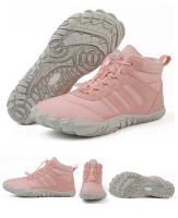 Zapatos De Camuflaje Unisex Para Invierno Impermeables Con Lining De Piel Algodón Caliente Para Senderismo Y Caminar En La Naturaleza - details 29