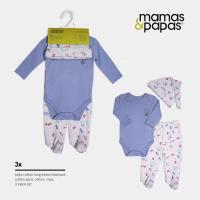 Ropa infantil de otoño para mamá y bebé, camiseta de manga larga con estampado de dibujos animados para el hogar, caja de regalo de cinco piezas de colores combinados - details 23