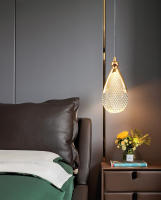 Lámpara Colgante Larga De Línea Moderna Y Sencilla Para Dormitorio Y Sala De Estar Decorativa Metal LED Fuente De Alimentación AC 90-260V - details 11